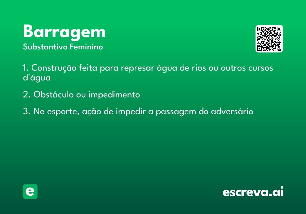 barragem