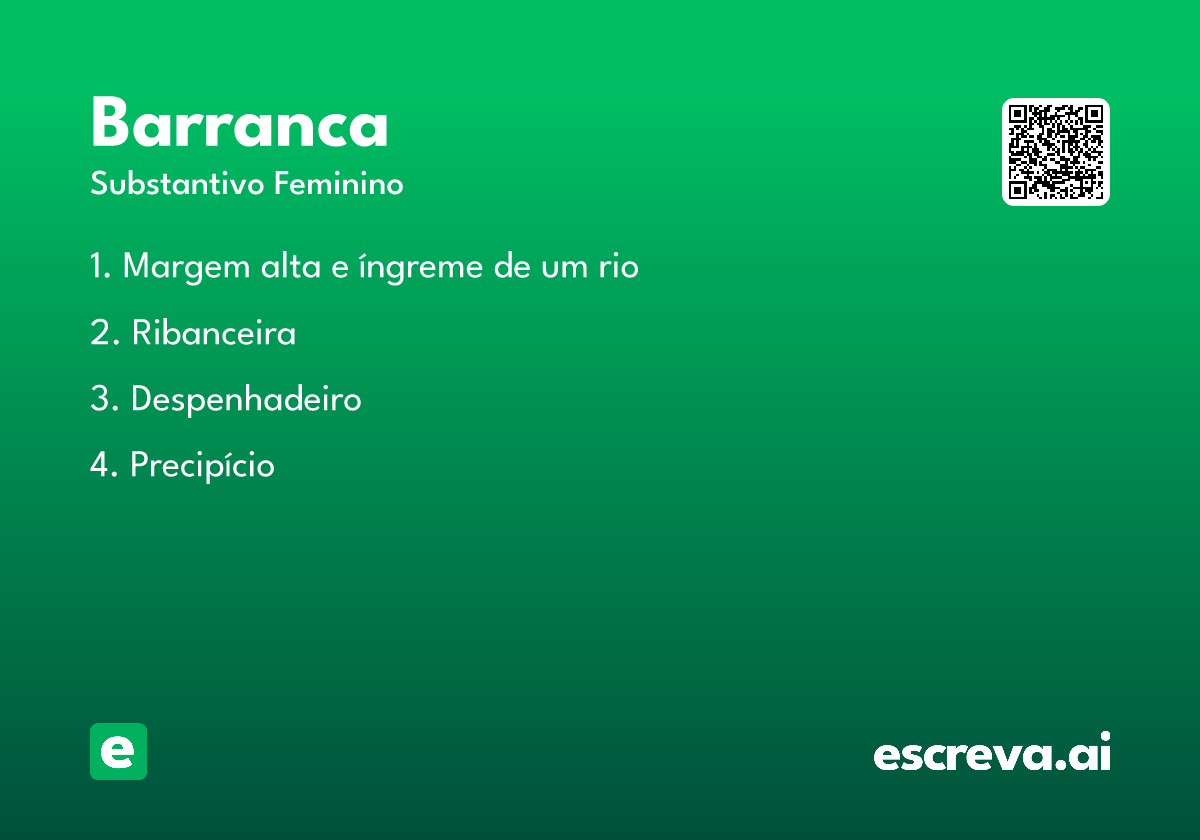 barranca
