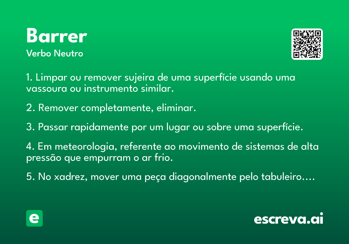 barrer