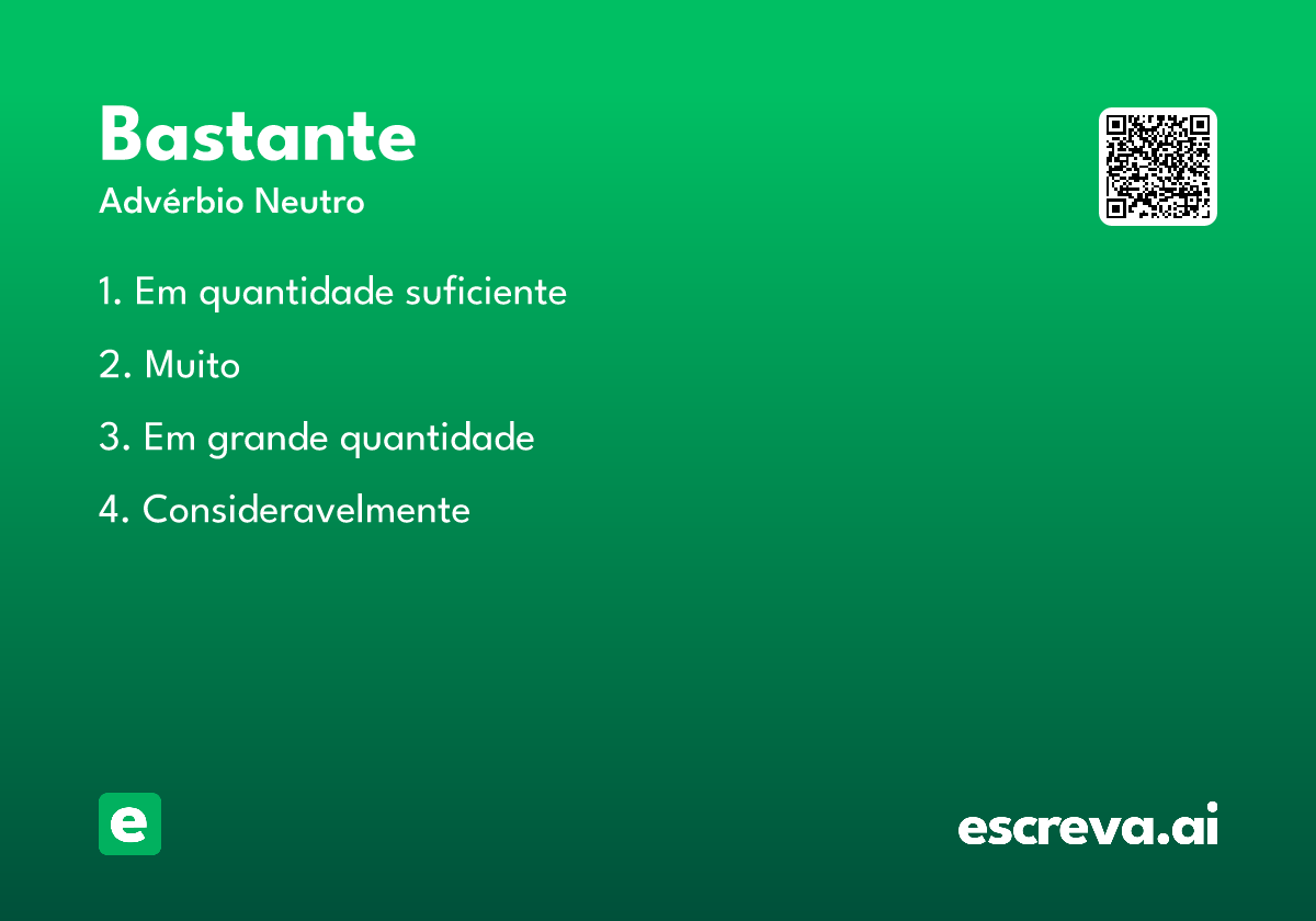 bastante