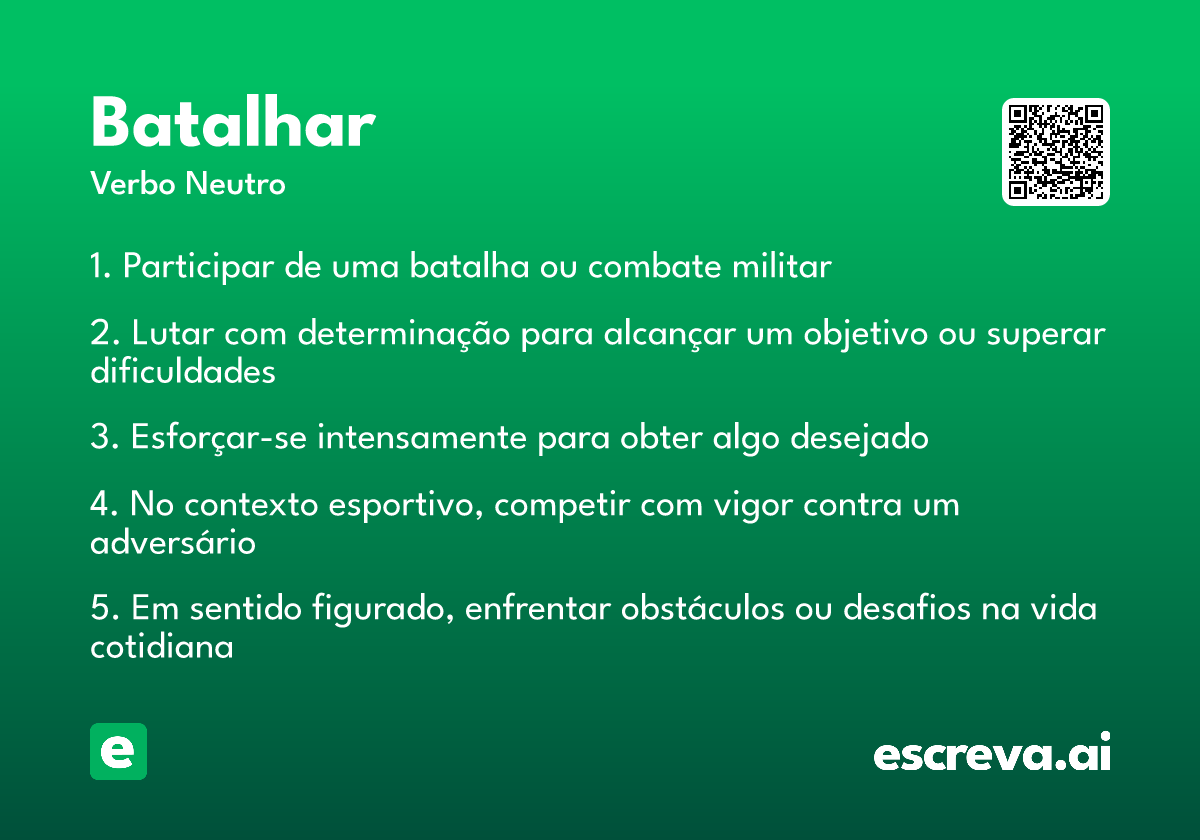 batalhar