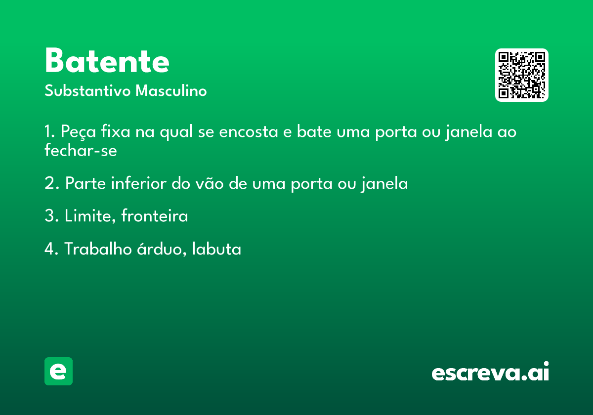 batente