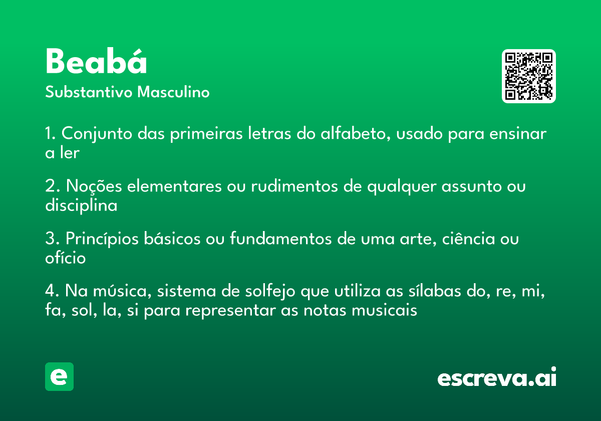 beabá