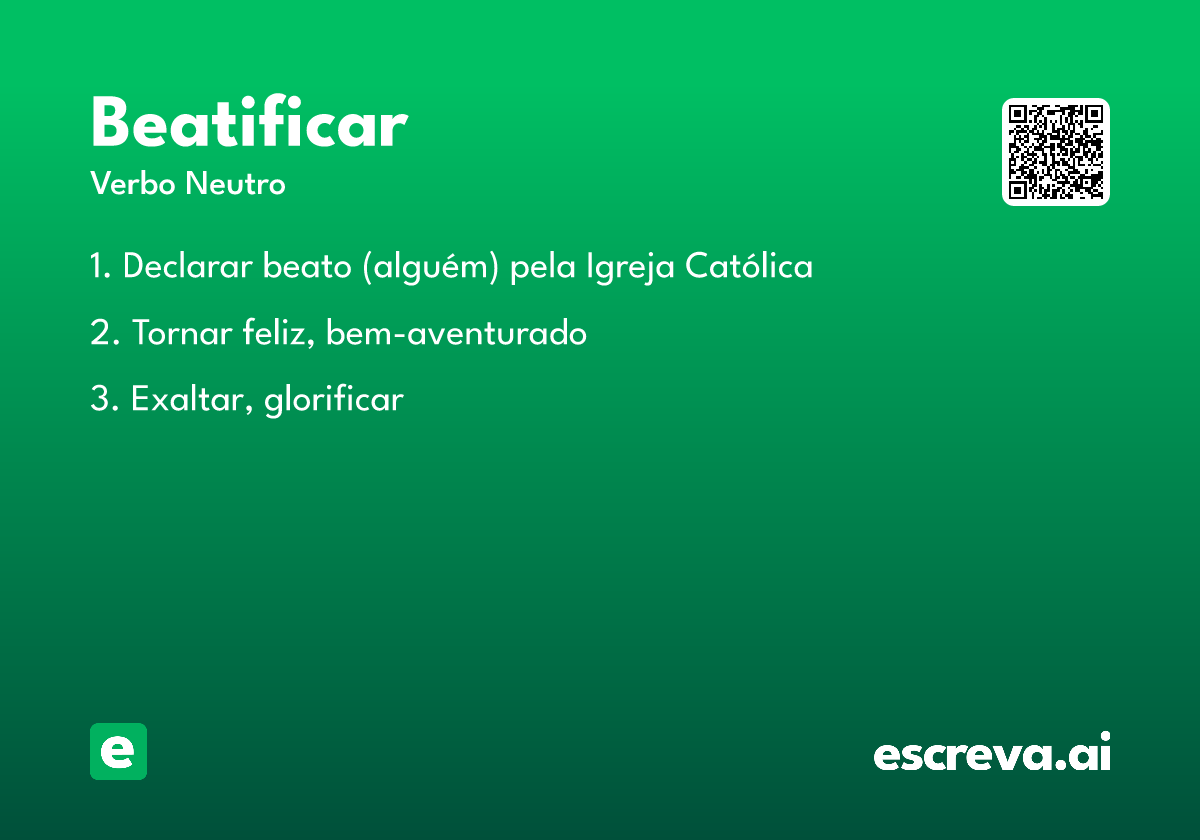 beatificar