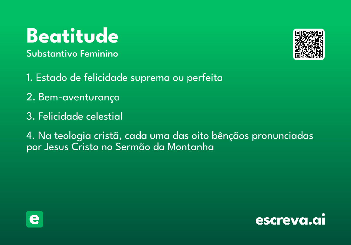 beatitude