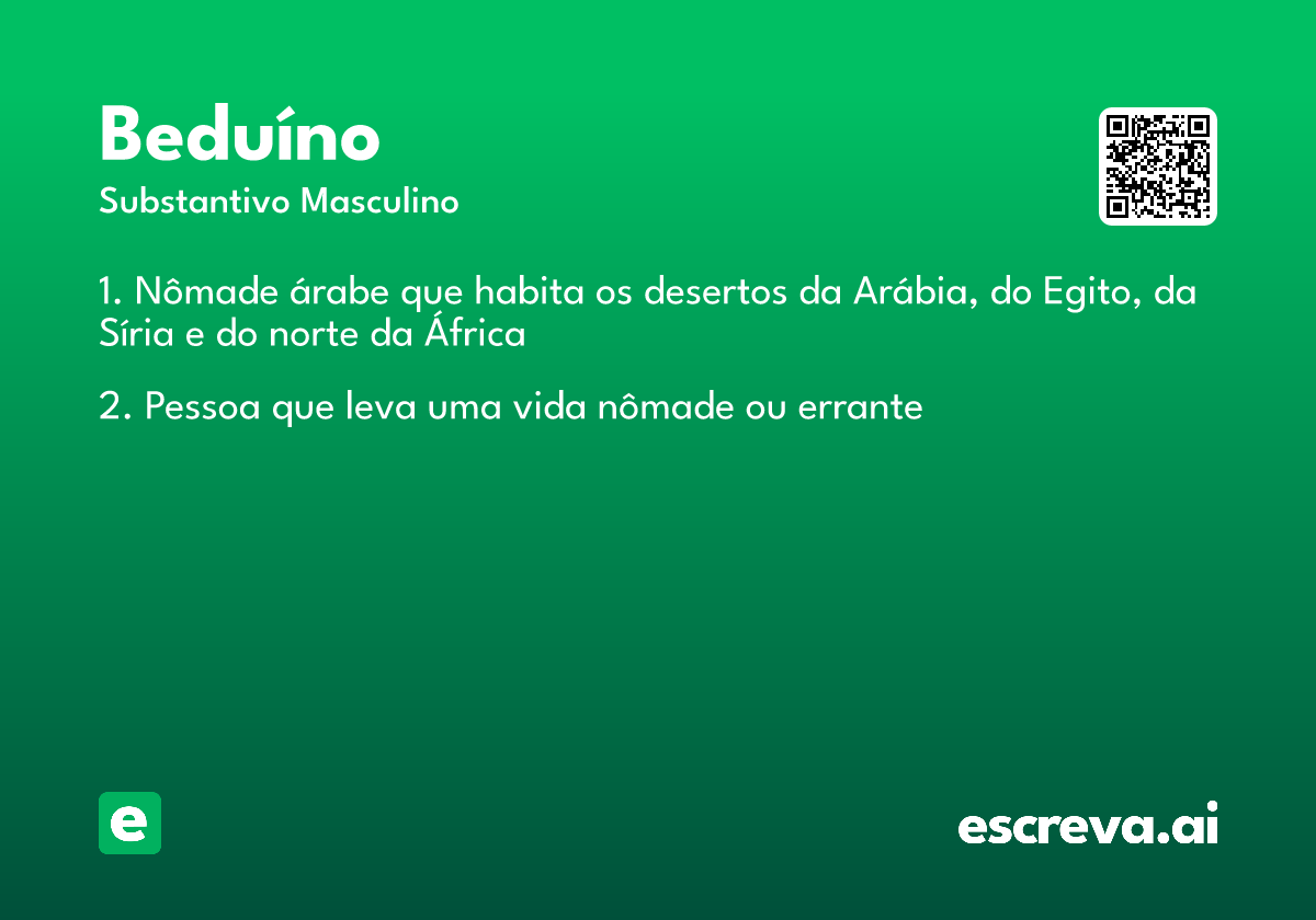 beduíno