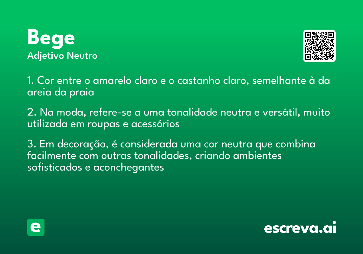 bege