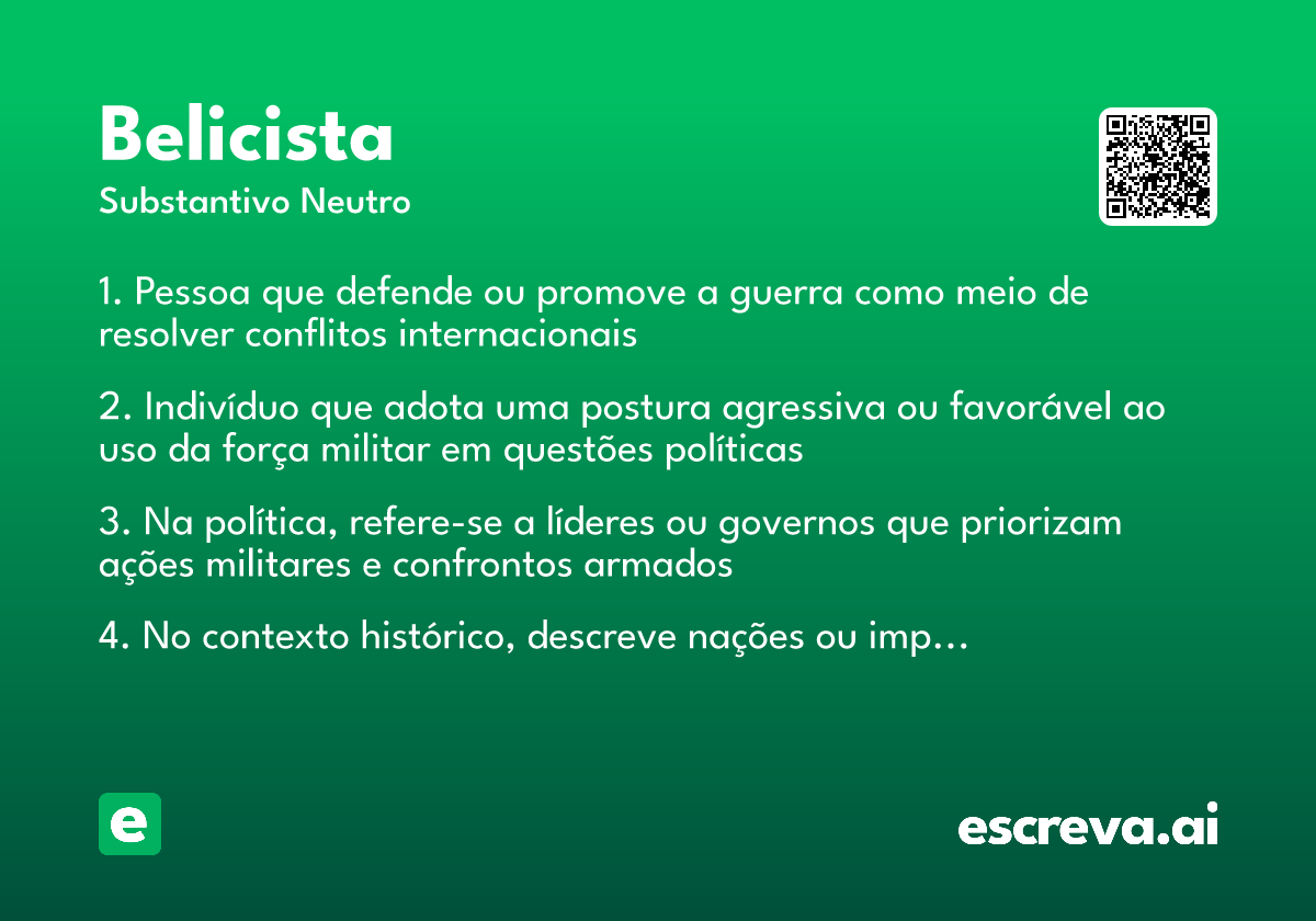 belicista