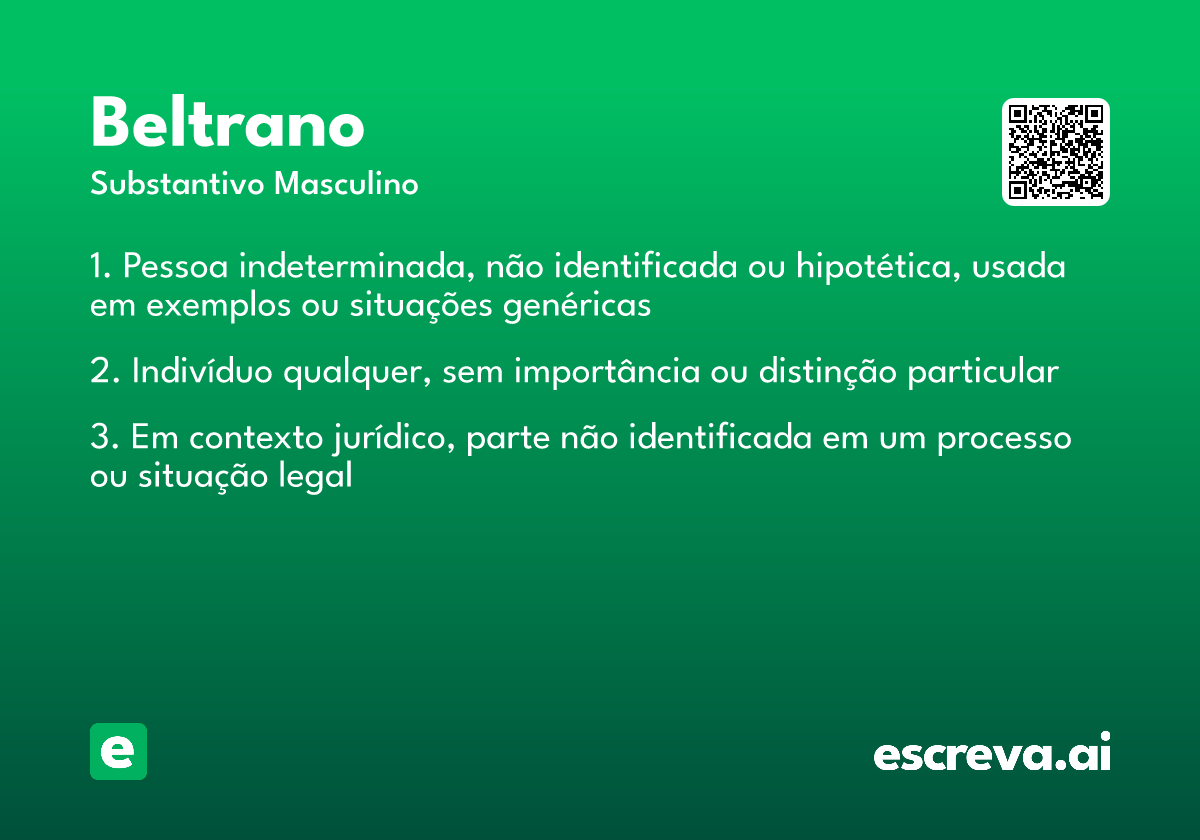 beltrano
