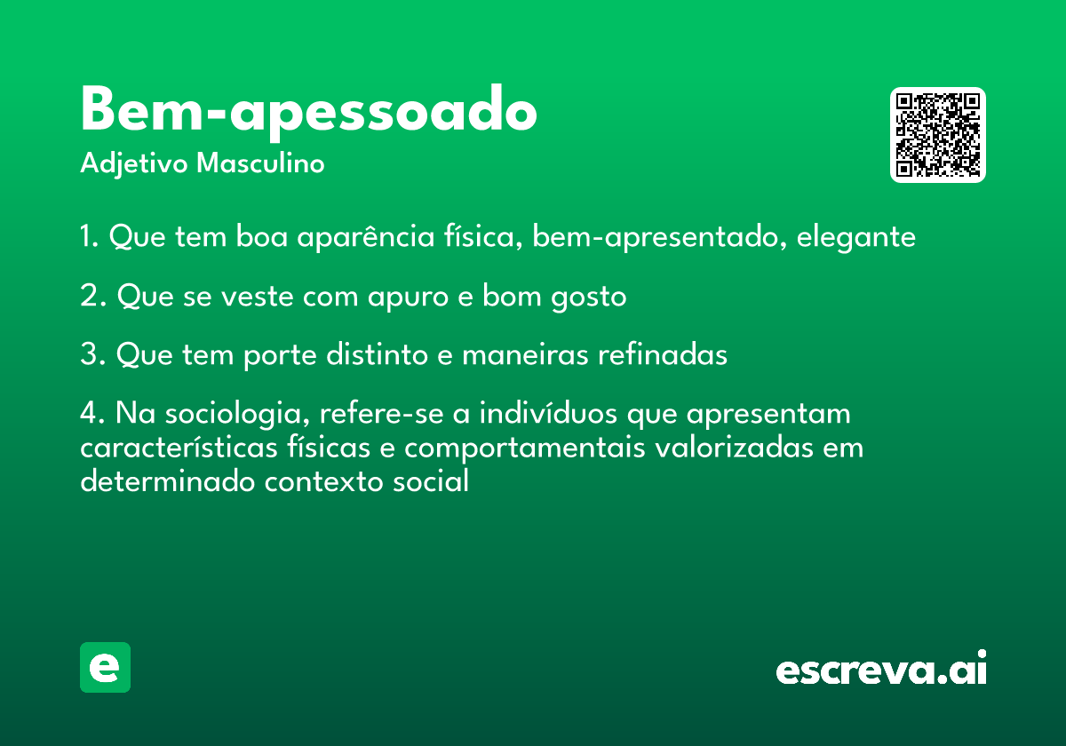 bem-apessoado