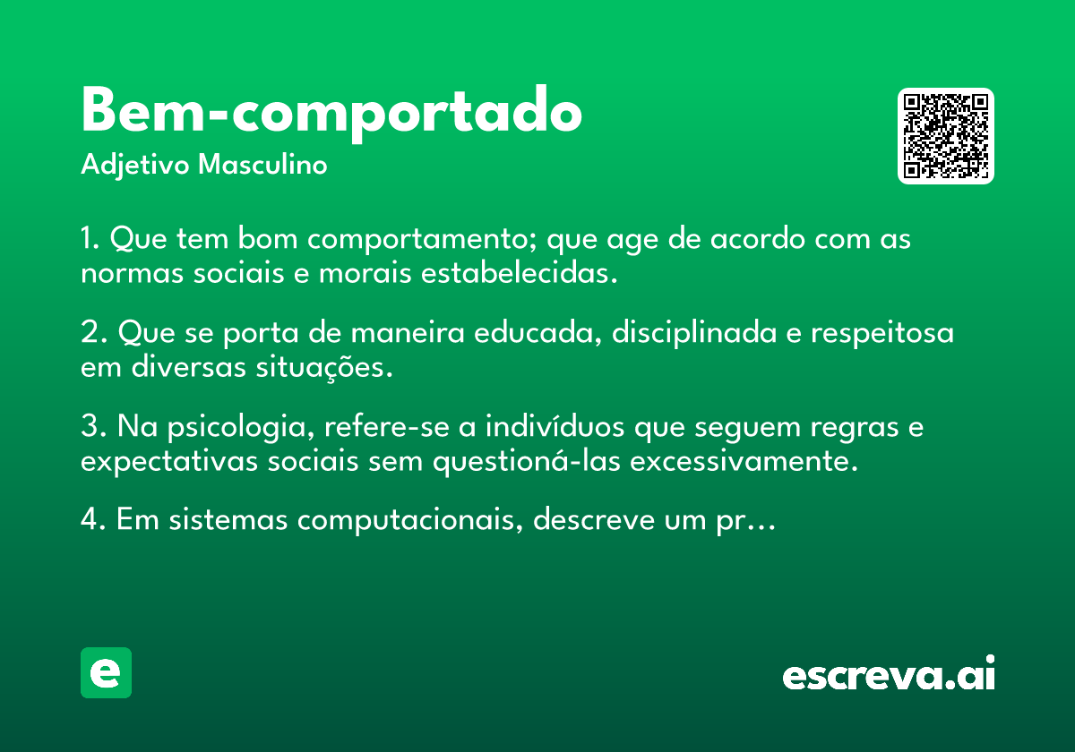 bem-comportado