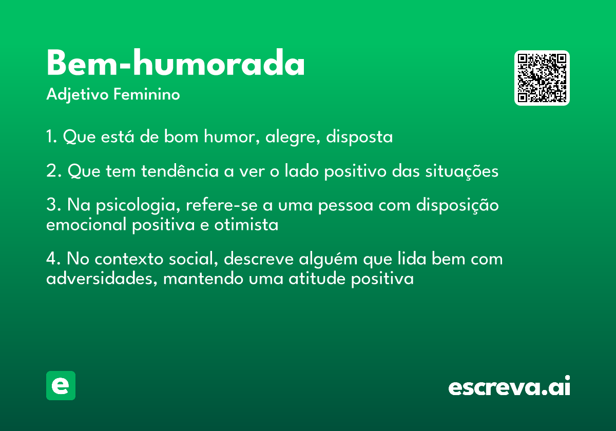 bem-humorada