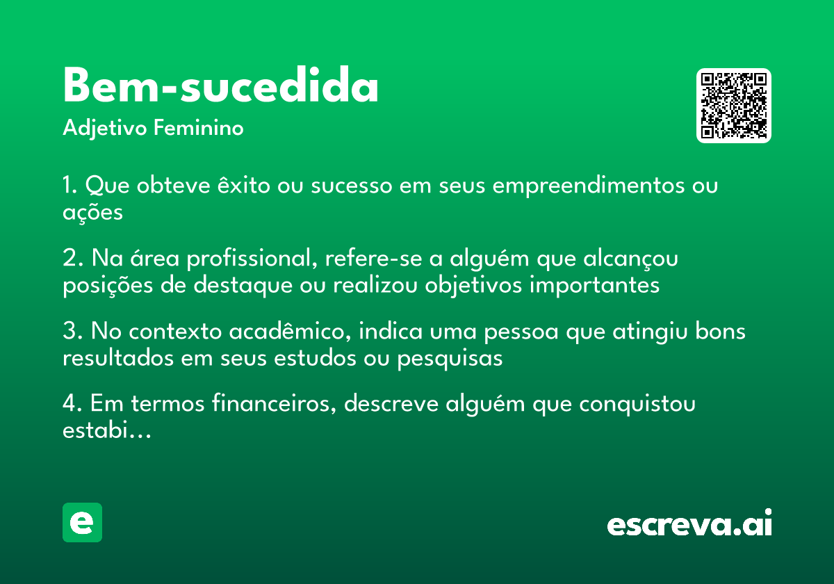 bem-sucedida