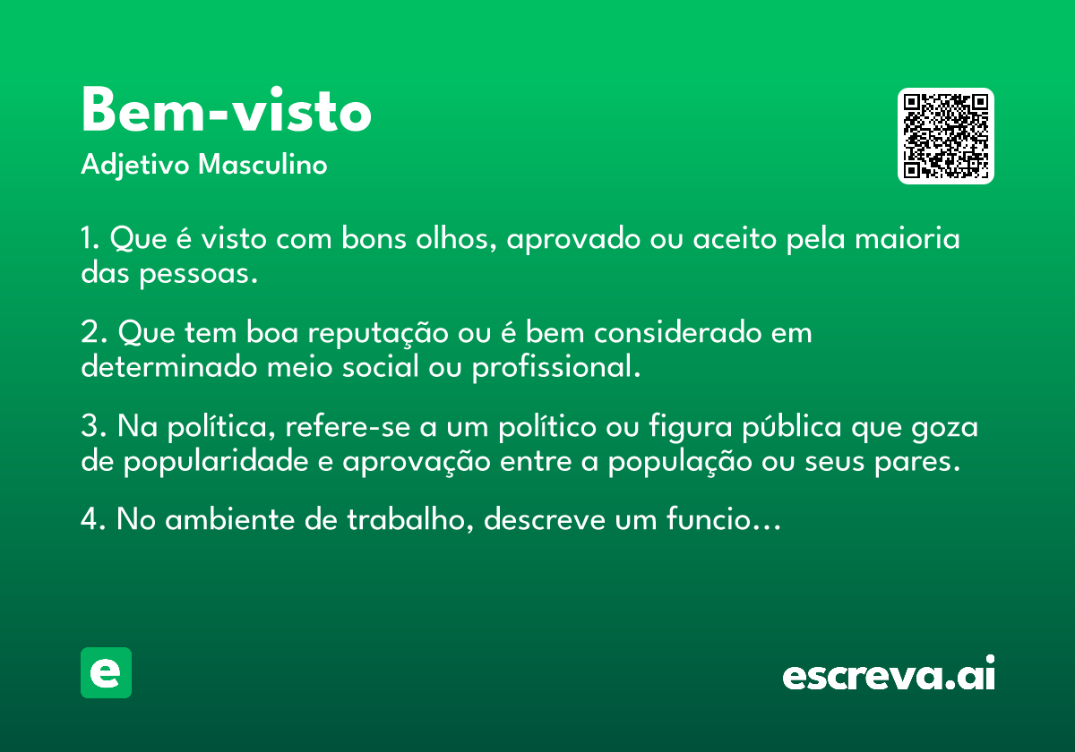 bem-visto