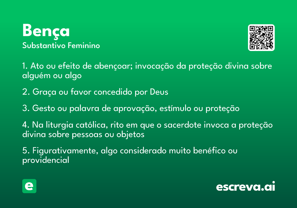 bença