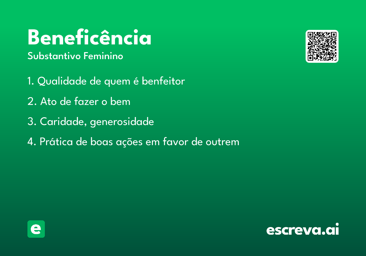 beneficência