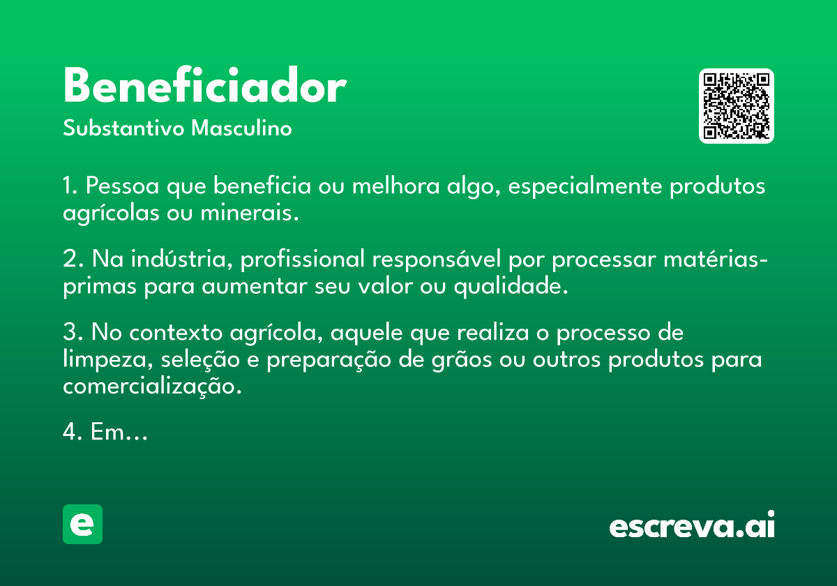 beneficiador