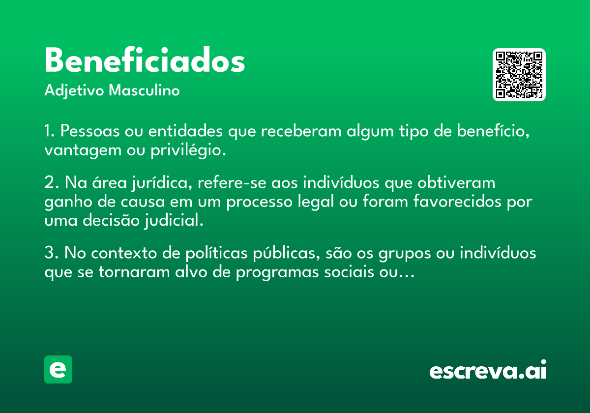 beneficiados