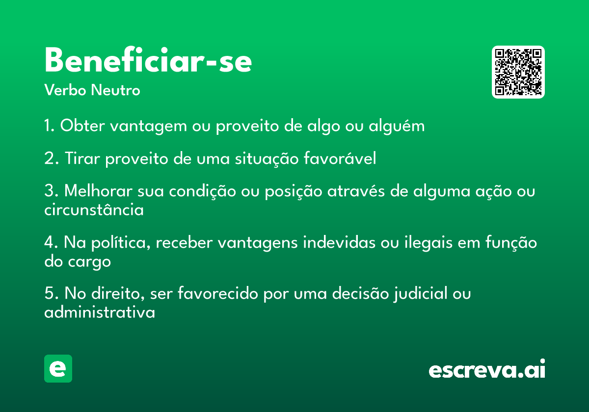 beneficiar-se