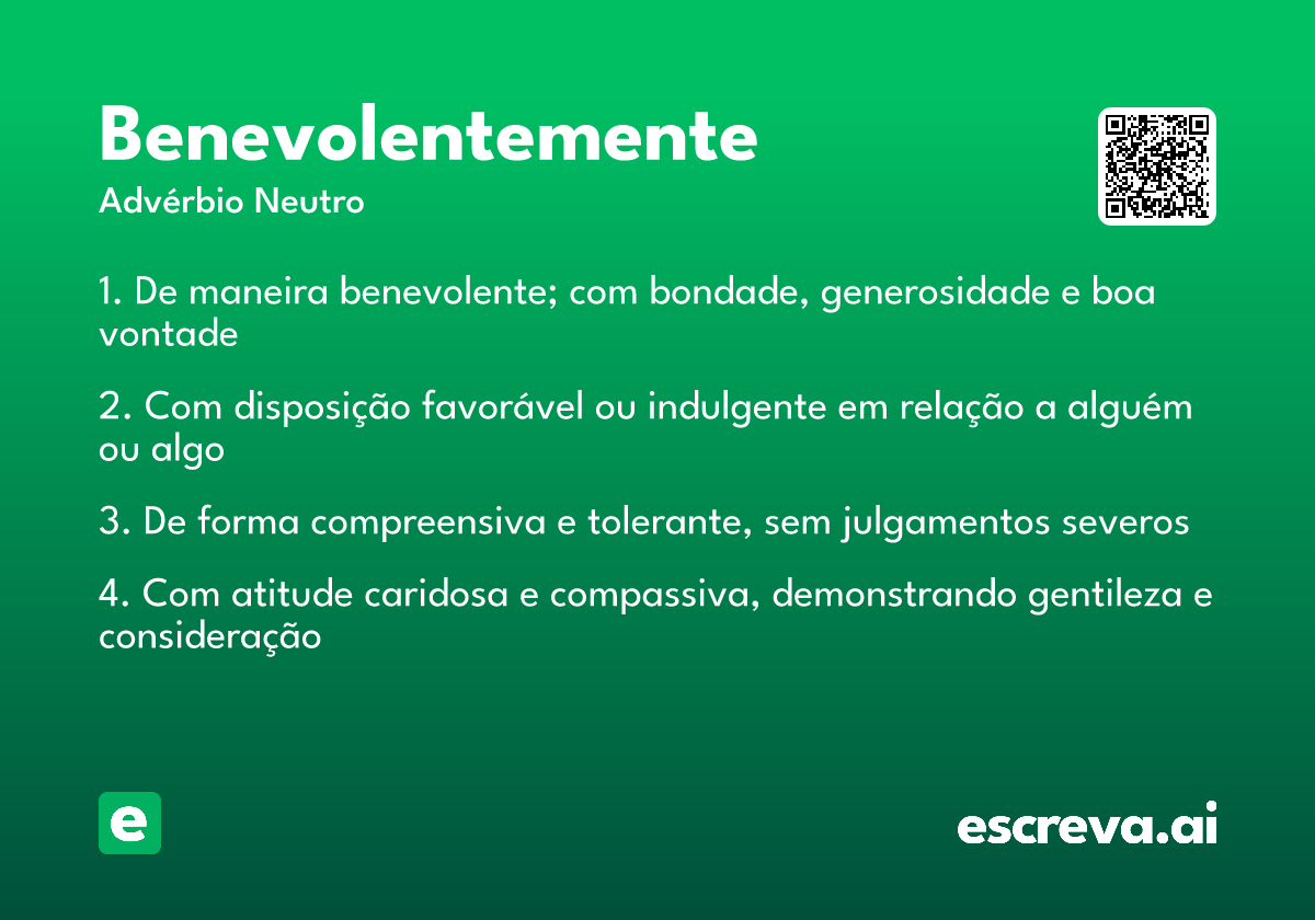 benevolentemente