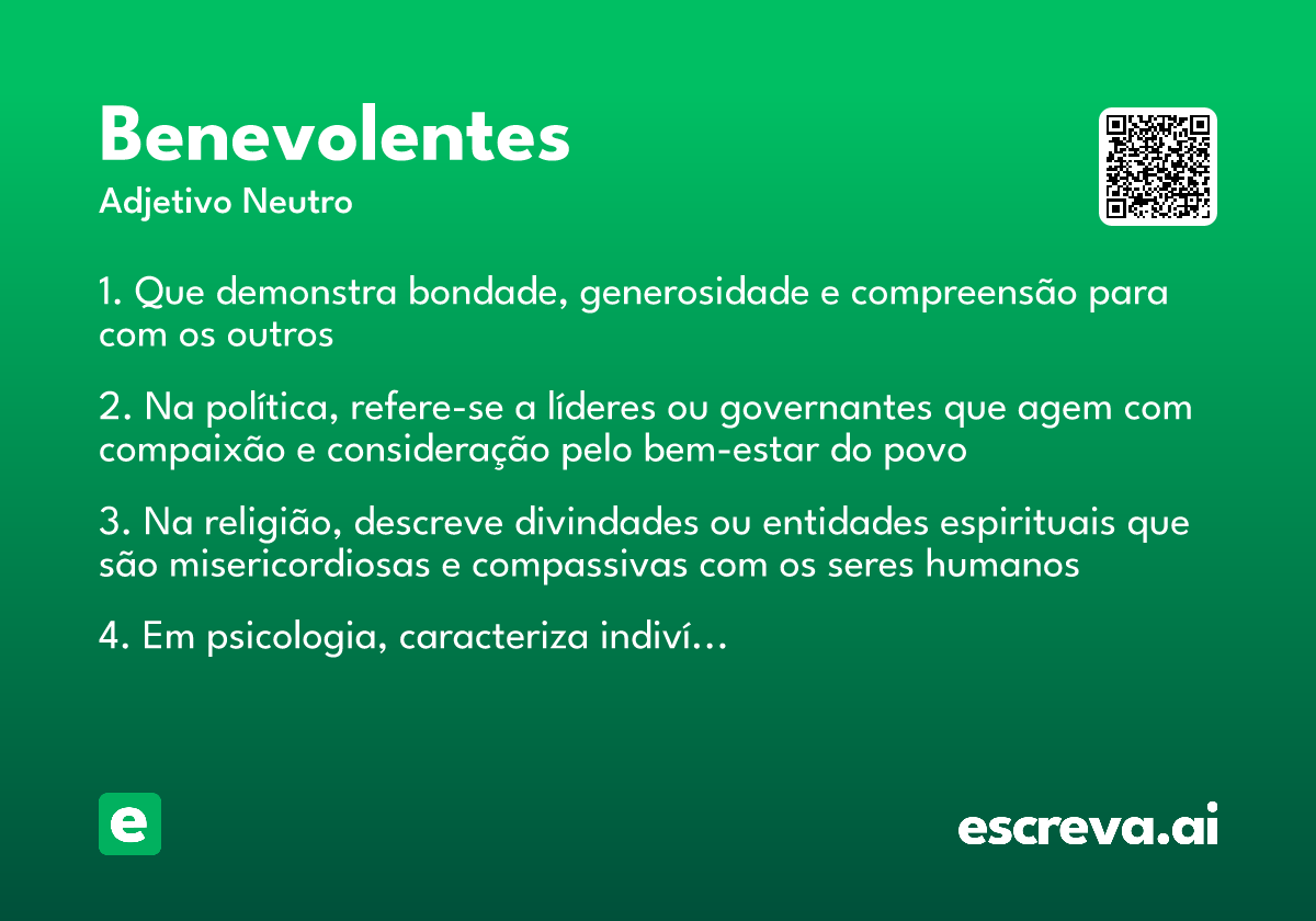 benevolentes