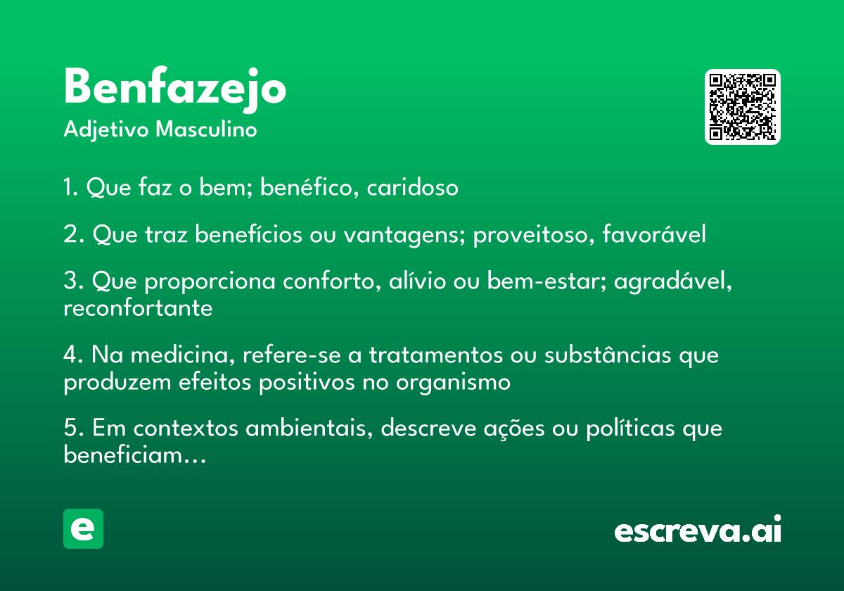 benfazejo