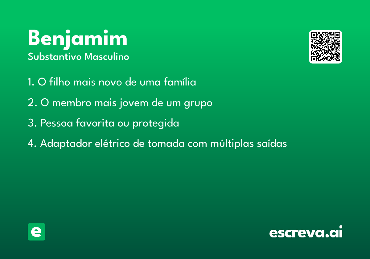 benjamim