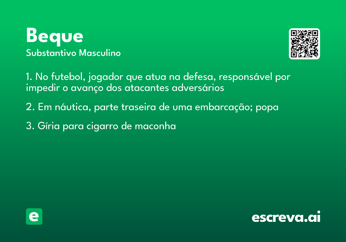beque