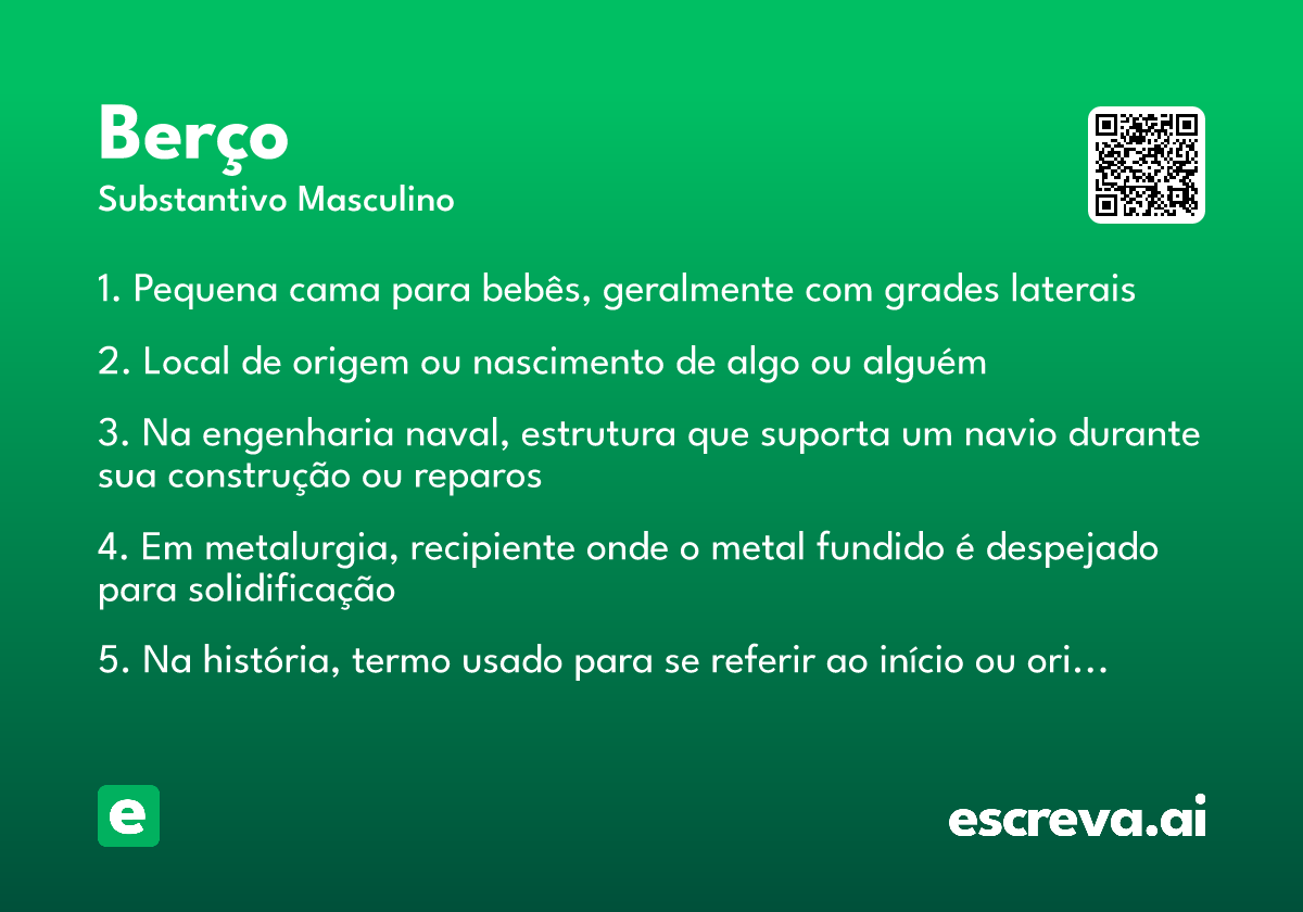 berço