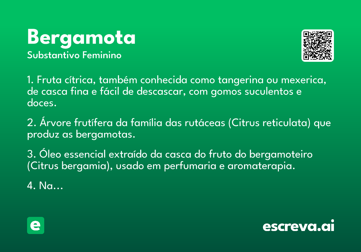 bergamota