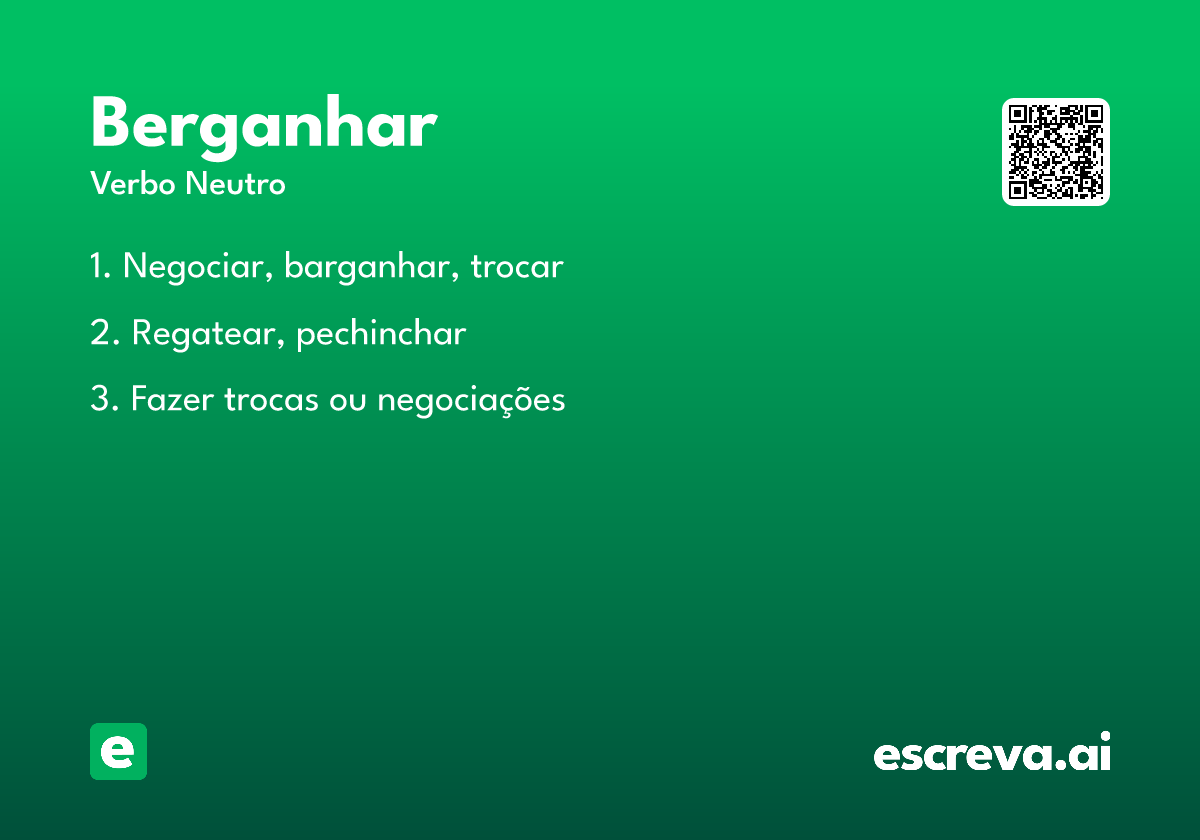 berganhar