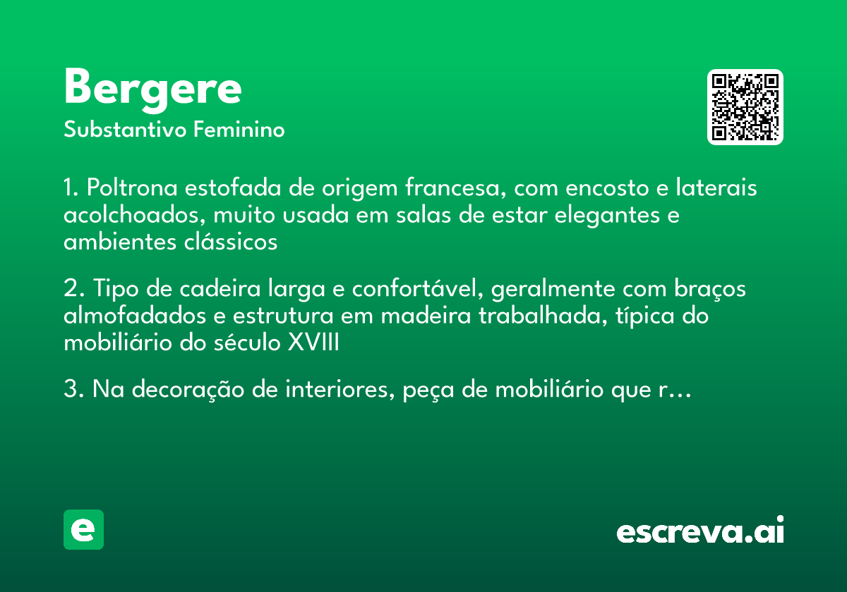 bergere