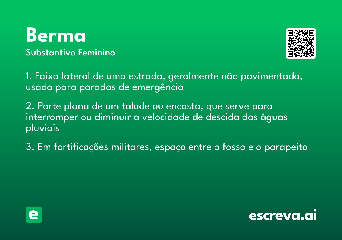 berma