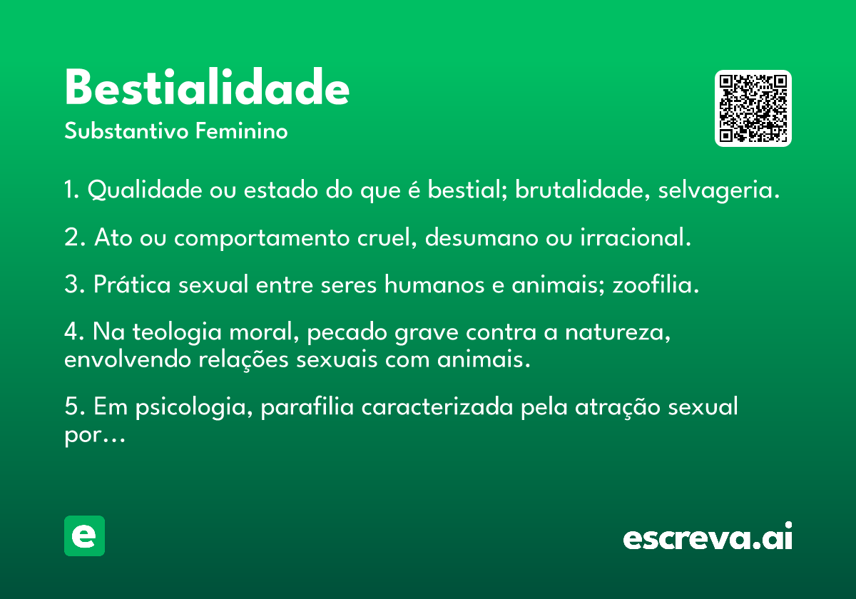 bestialidade