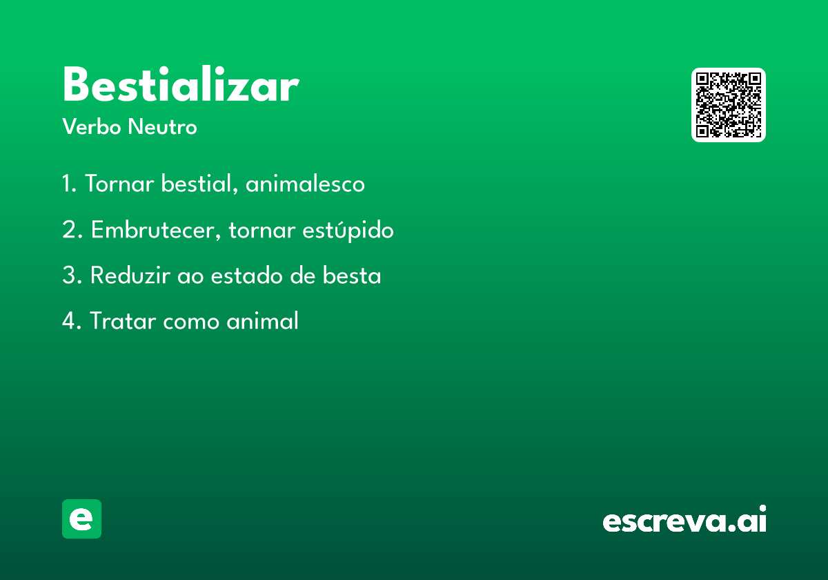 bestializar