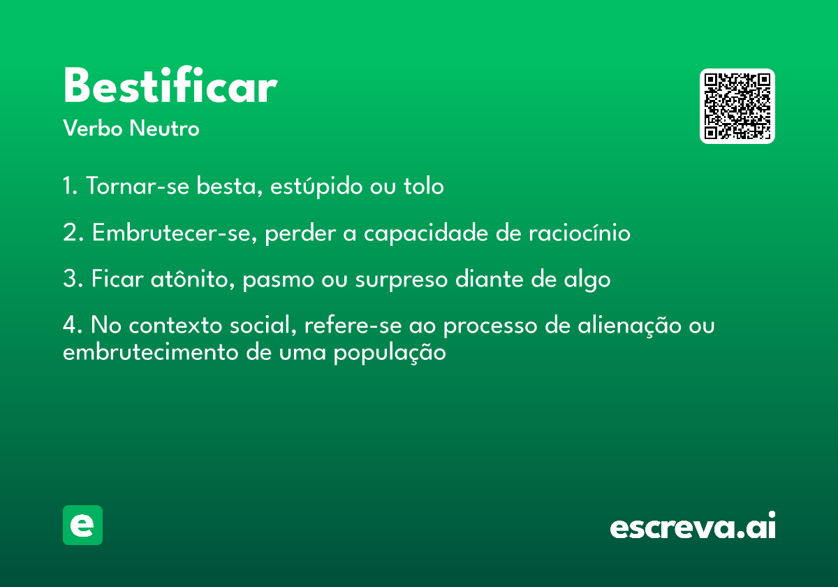 bestificar