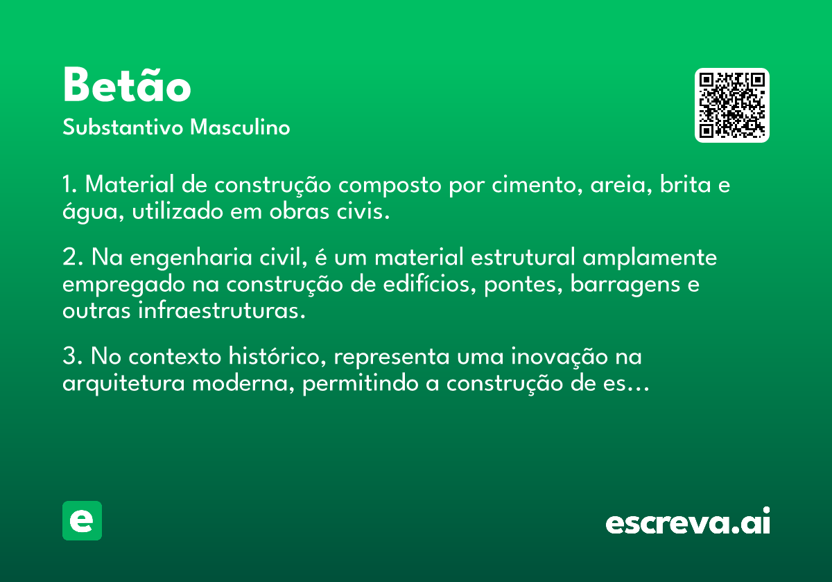betão