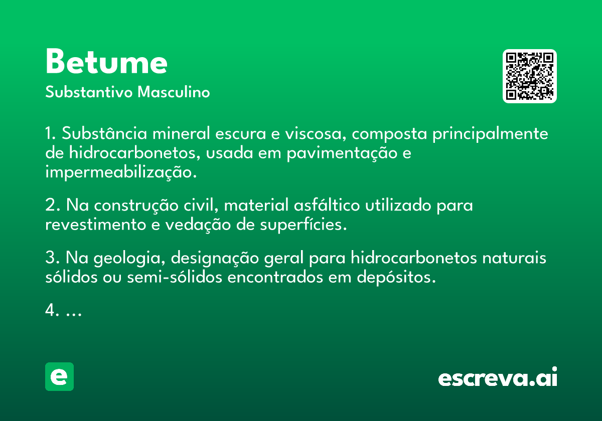 betume