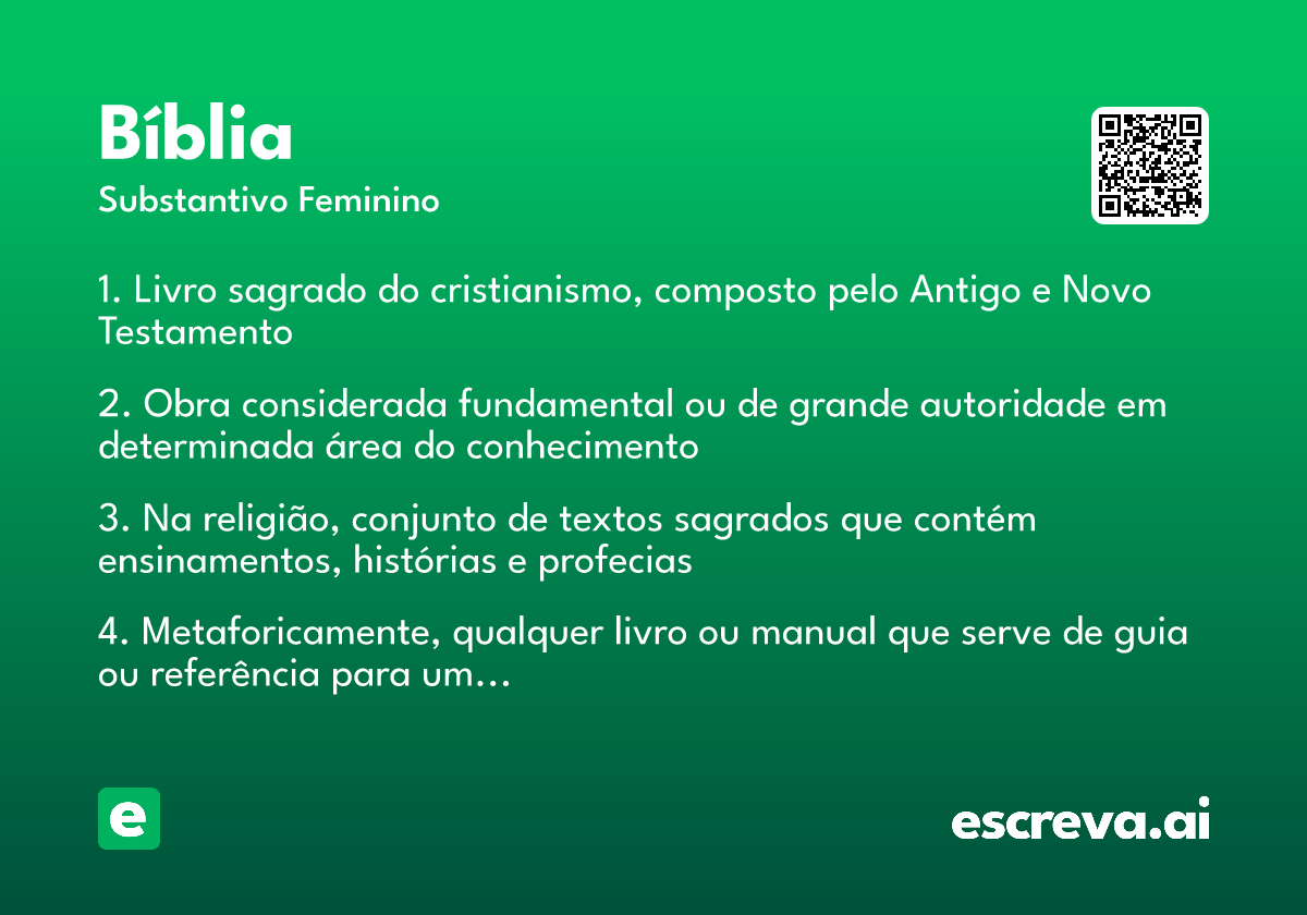 bíblia