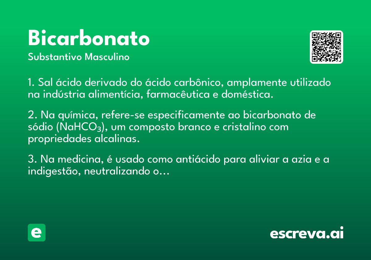 bicarbonato