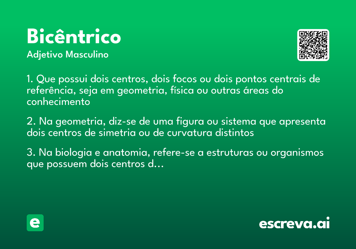 bicêntrico
