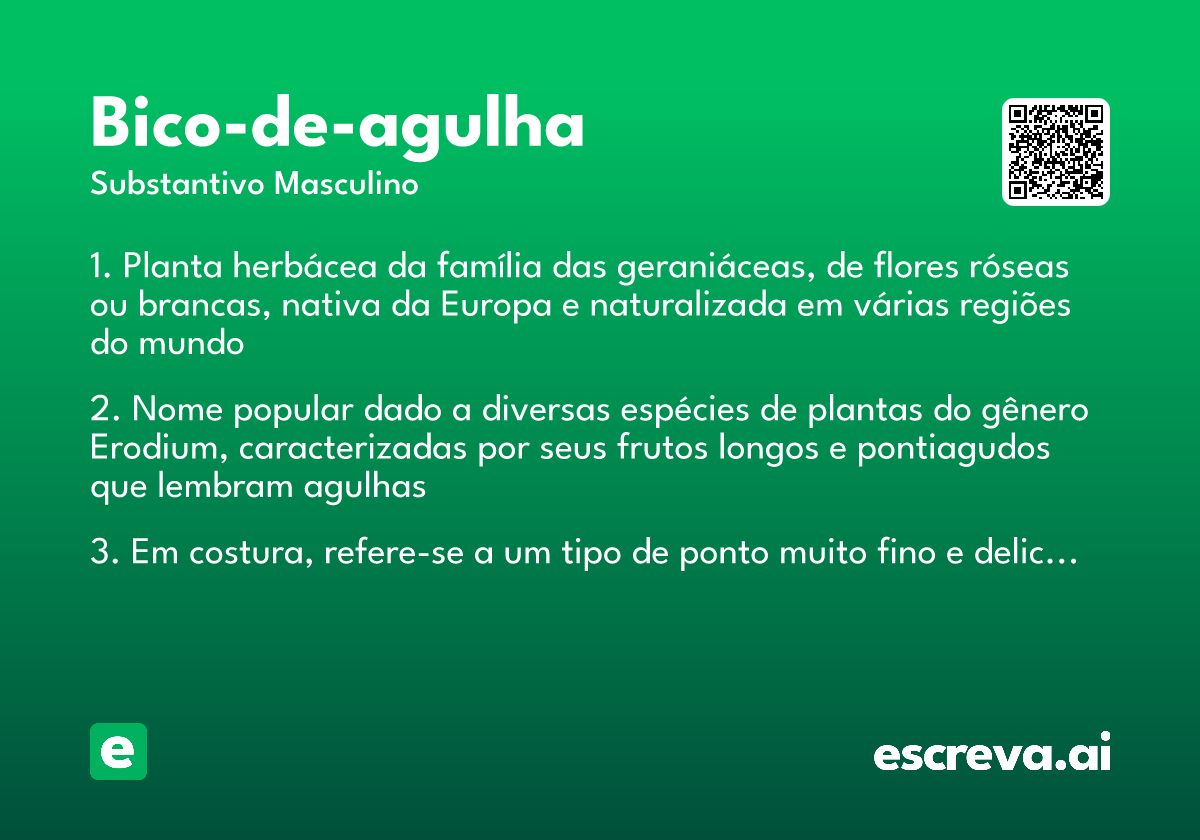 bico-de-agulha