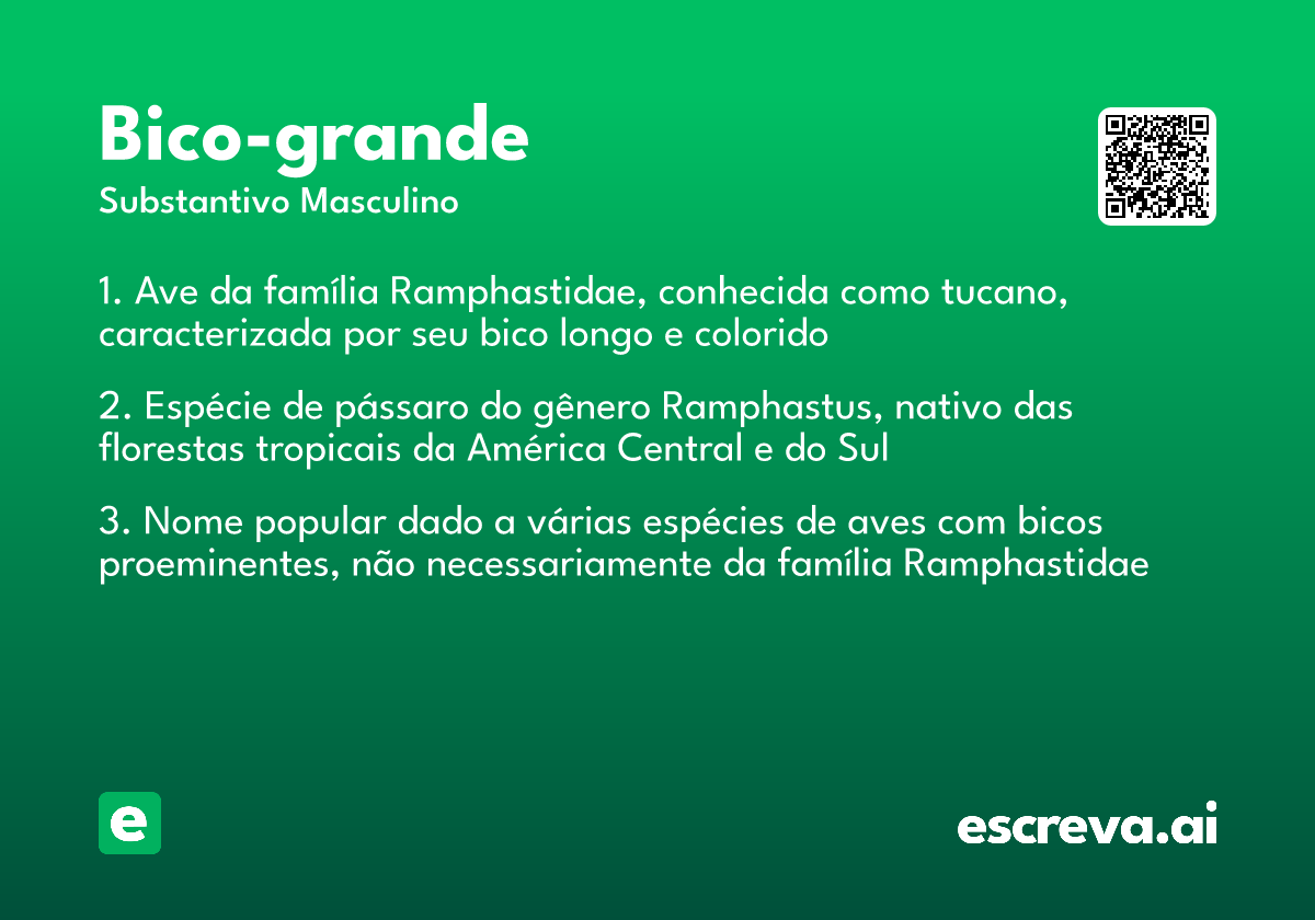 bico-grande