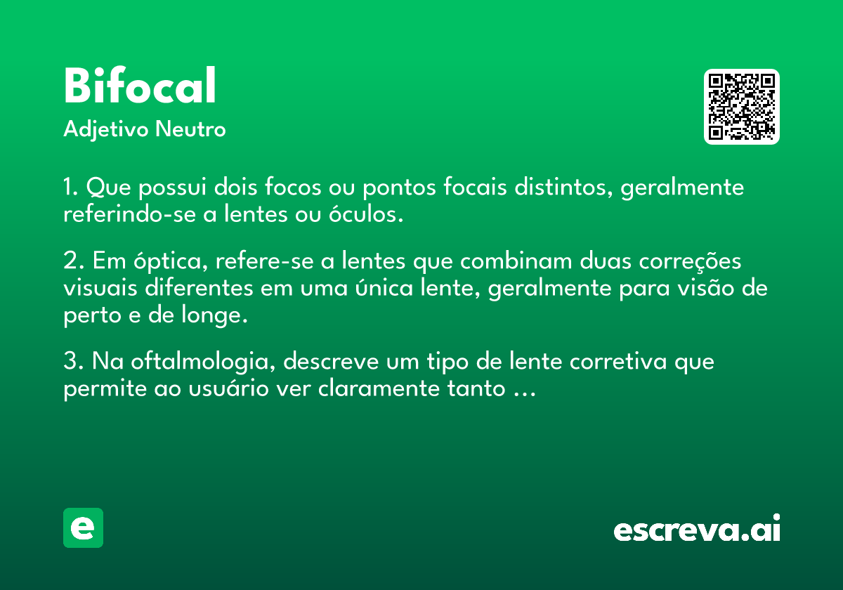 bifocal