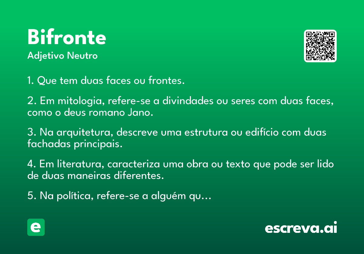 bifronte