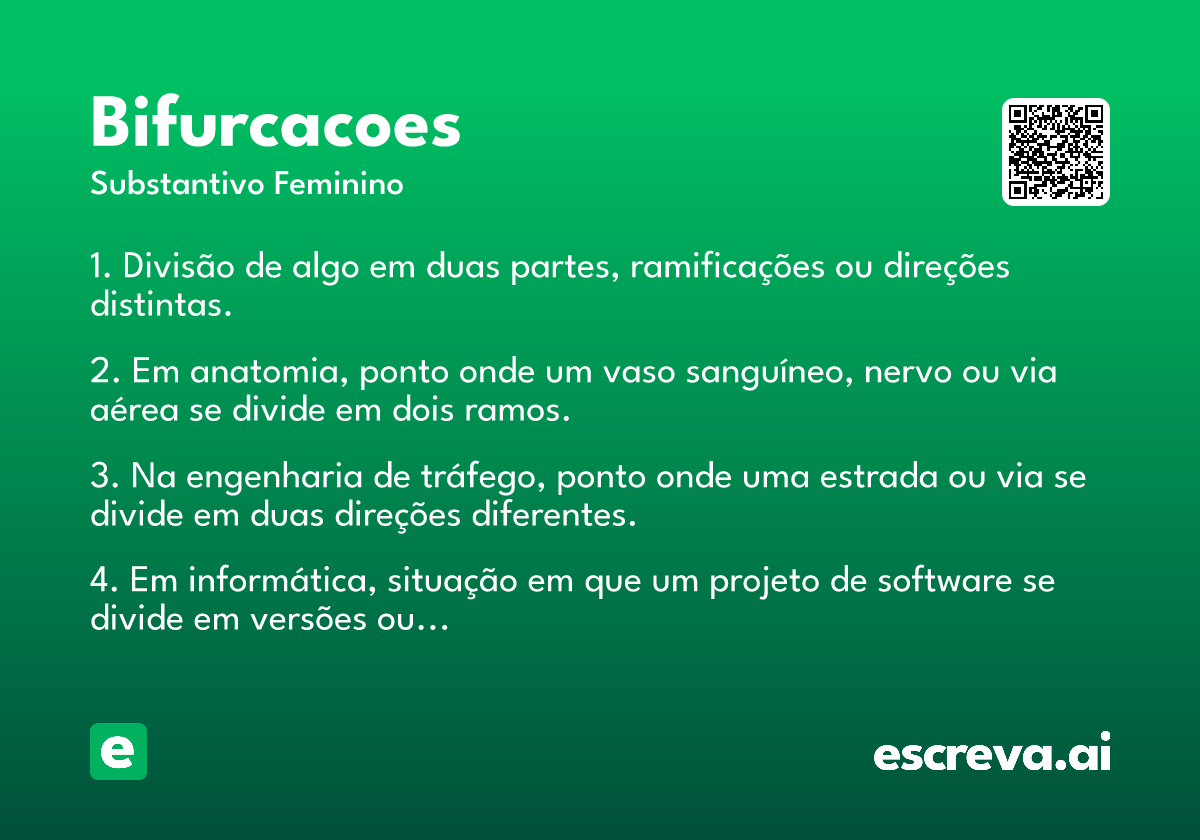 bifurcacoes