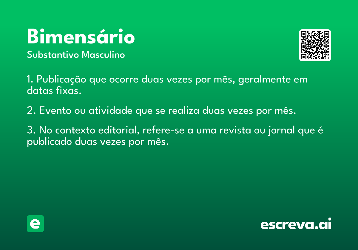 bimensário
