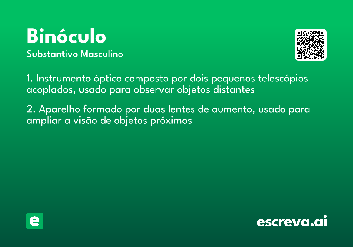 binóculo
