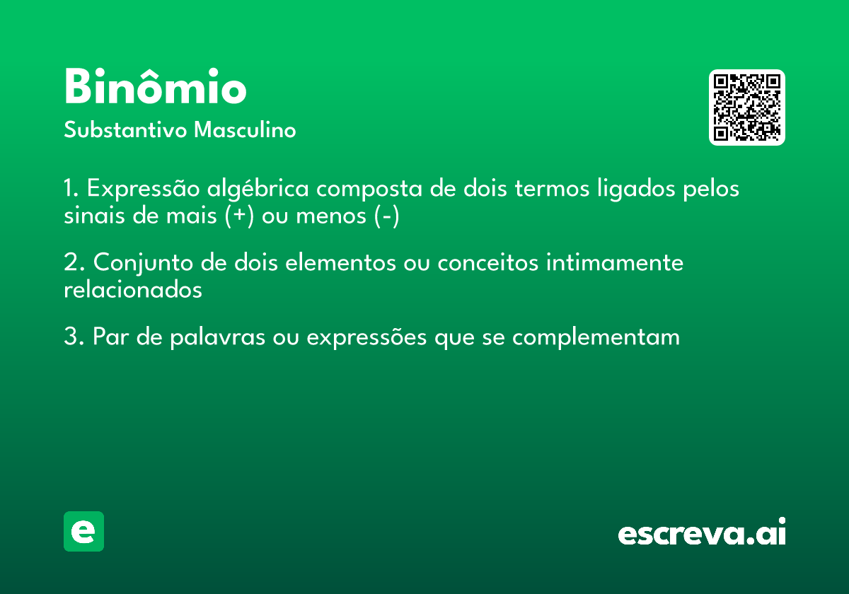 binômio