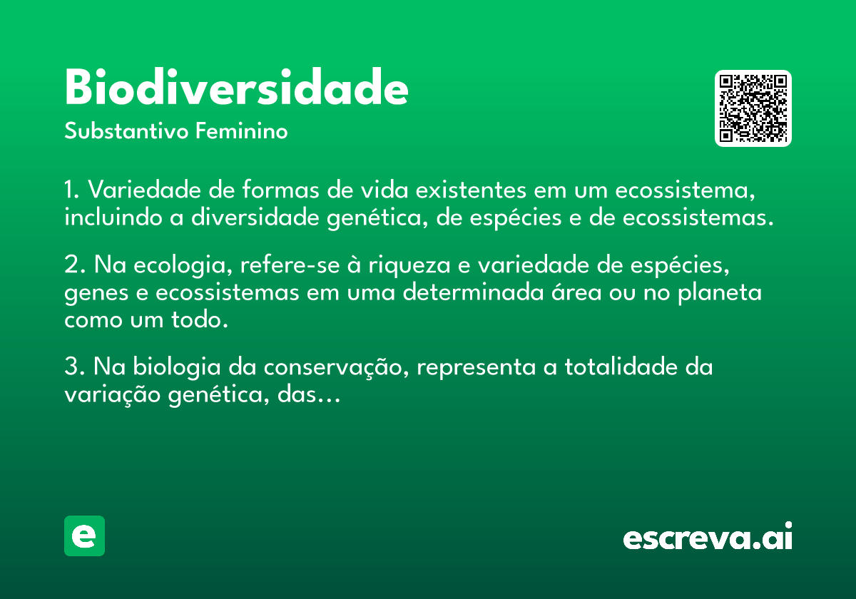 biodiversidade